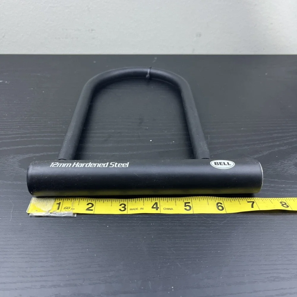 Bell Hands Off U-Lock 12mm Bike Security Lock 8